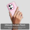 Red Shockproof Phone Case for Redmi Note 13 Pro 4G - Candy PC Hybrid TPU - 5