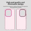 Red Shockproof Phone Case for Redmi Note 13 Pro 4G - Candy PC Hybrid TPU - 6