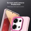 Red Shockproof Phone Case for Redmi Note 13 Pro 4G - Candy PC Hybrid TPU - 7