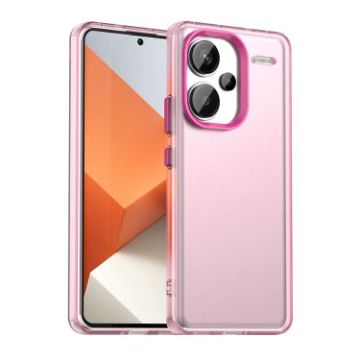 Red Shockproof Phone Case for Redmi Note 13 Pro+ - Candy PC Hybrid TPU - 1
