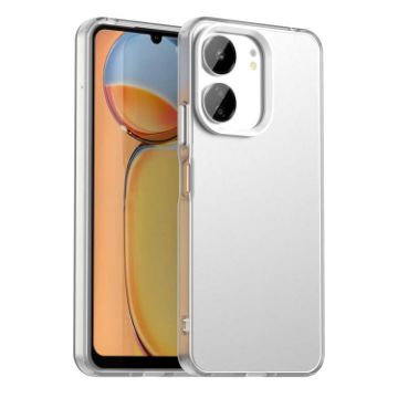 Redmi 13C 5G Shockproof Phone Case - White Candy PC Hybrid TPU - 1