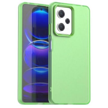 Redmi Note 12 Pro 5G Shockproof Case - Green Candy PC Hybrid TPU - 1