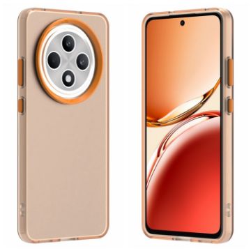 OPPO Reno12 F 5G Shockproof Phone Case - Orange Candy PC Hybrid TPU - 1