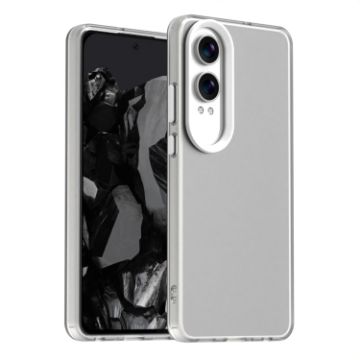 OPPO K12x Candy PC Hybrid TPU Shockproof Phone Case - White - 1