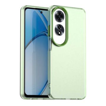 OPPO A60 Global Candy PC Hybrid TPU Shockproof Case - Green - 1