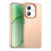 OPPO A3 4G Shockproof Phone Case - Orange Candy PC Hybrid TPU - 1