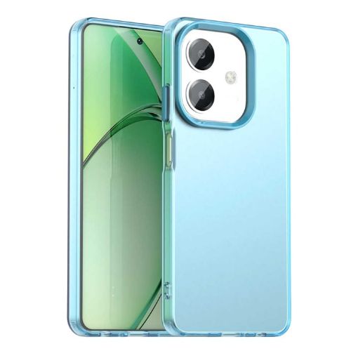 OPPO A3 4G Blue Candy PC Hybrid TPU Shockproof Phone Case - 1