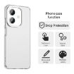 OPPO A3x 4G Shockproof Phone Case - White Candy PC Hybrid TPU - 4