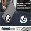 OPPO A3x 4G Shockproof Phone Case - Black Candy PC Hybrid TPU - 2