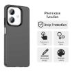 OPPO A3x 4G Shockproof Phone Case - Black Candy PC Hybrid TPU - 4