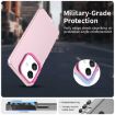 OPPO A3x 4G Red Shockproof Candy PC Hybrid TPU Phone Case - 2