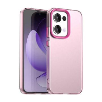 OPPO Reno13 5G Global Red Shockproof Candy PC Hybrid TPU Phone Case - 1