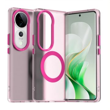 Vivo S19 Pro Red Candy Magsafe PC Hybrid TPU Phone Case - 1