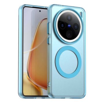 Vivo X200 Pro Candy Magsafe PC Hybrid TPU Phone Case - Blue - 1