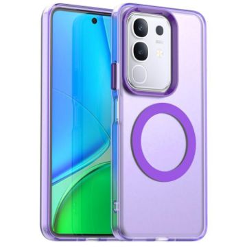 Vivo Y29 4G Purple Magsafe PC Hybrid TPU Phone Case - 1