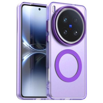Vivo X200 Ultra Candy Magsafe PC Hybrid TPU Case - Purple - 1
