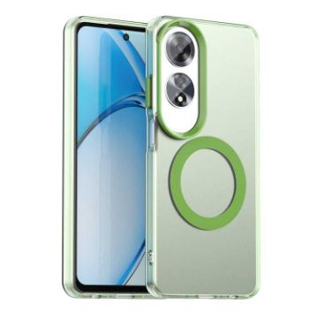OPPO A60 Global Candy Magsafe PC Hybrid TPU Case - Green - 1