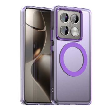 Xiaomi 14T Pro Candy Magsafe Phone Case - Purple PC Hybrid TPU - 1