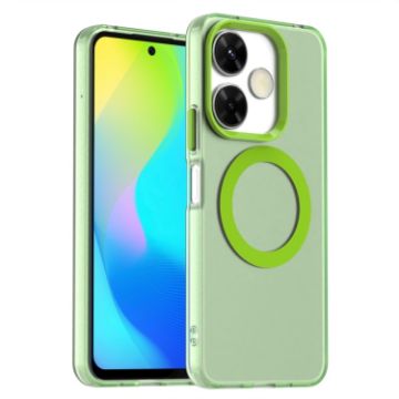Xiaomi Poco M6 Plus Green Candy Magsafe PC Hybrid TPU Phone Case - 1