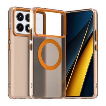 Xiaomi Poco F6 Pro Orange Candy Magsafe PC TPU Phone Case - 1