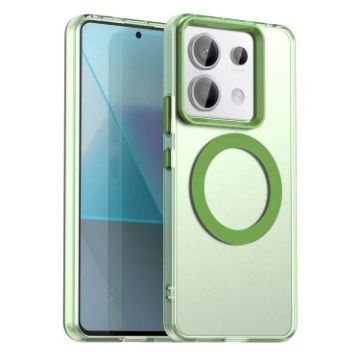 Xiaomi Poco X6 5G Green Candy Magsafe PC Hybrid TPU Case - 1