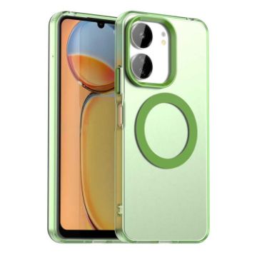 Xiaomi Poco C65 Green Candy Magsafe PC Hybrid TPU Phone Case - 1