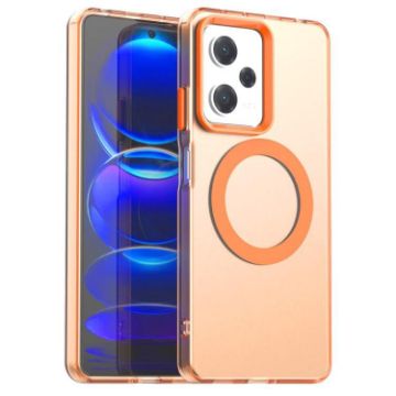 Xiaomi Poco X5 Pro 5G Orange Magsafe Hybrid TPU Phone Case - 1