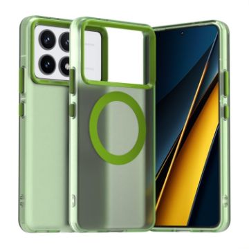 Redmi K70 Pro Green Candy Magsafe PC Hybrid TPU Phone Case - 1