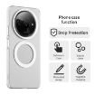 Redmi A3 Candy Magsafe PC Hybrid TPU Phone Case - White - 4