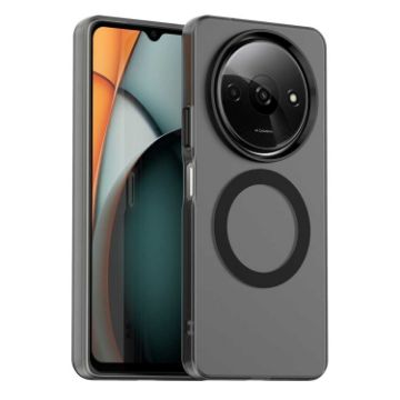 Redmi A3x Candy Magsafe PC Hybrid TPU Phone Case - Black - 1