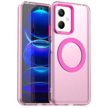 Redmi Note 12 5G/Poco X5 Candy Magsafe PC TPU Case (Red) - 1
