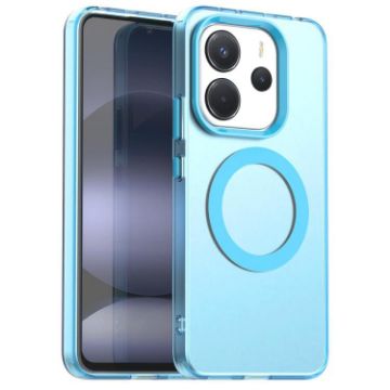 Redmi Note 14 4G Candy Magsafe PC Hybrid TPU Case Blue 164.84mm - 1