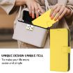 Infinix GT 30 Pro Leather Phone Case with Lanyard - Lemon Yellow - 5