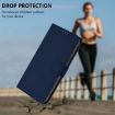 Ulefone Note 17 Pro Leather Phone Case with Lanyard - Navy Blue - 6
