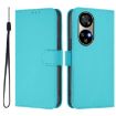Ulefone Note 17 Pro Lake Blue Leather Phone Case with Lanyard - 2