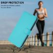 Ulefone Note 17 Pro Lake Blue Leather Phone Case with Lanyard - 6