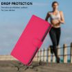 Ulefone Note 18 Ultra Leather Phone Case with Lanyard - Rose Red - 6