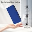 Tecno Camon 40 Premier Dark Blue Leather Phone Case with Lanyard - 9
