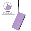 Tecno Camon 40 Premier Lavender Purple Leather Case with Lanyard - 4