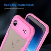 iPhone 17 Air Armor Glaze Pink Hybrid TPU PC Phone Case - 9