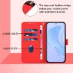 Samsung Galaxy A26 5G Red Leather Phone Case with Lanyard - 4