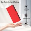 Samsung Galaxy A26 5G Red Leather Phone Case with Lanyard - 5