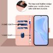Samsung Galaxy A56 5G Pink Leather Phone Case with Lanyard - 4