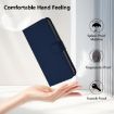 Samsung Galaxy A07 4G Navy Blue Leather Phone Case with Lanyard - 9