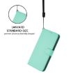 Samsung Galaxy A17 5G Mint Green Leather Phone Case with Lanyard - 6