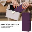 Samsung Galaxy A17 5G Violet Leather Phone Case with Lanyard - 5