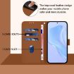 Realme Narzo 80 Pro Brown Leather Phone Case with Lanyard - 8