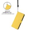 Realme Neo7 Turbo 5G Lemon Yellow Leather Phone Case with Lanyard - 6