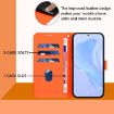 Realme V70 5G/14X Global Orange Leather Phone Case with Lanyard - 8