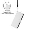 Realme V70 5G/14X Global White Leather Phone Case with Lanyard - 6